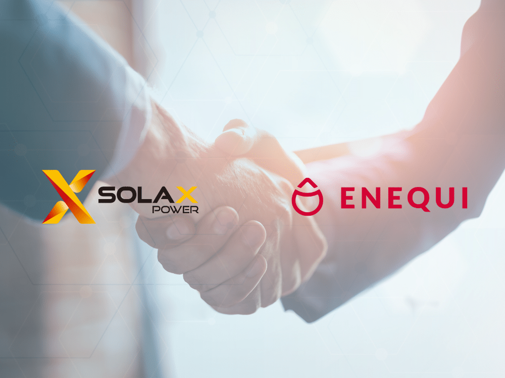 Enequi and SolaX Power in New Partnership – Unlocking New Levels of Energy Savings for Property Owners