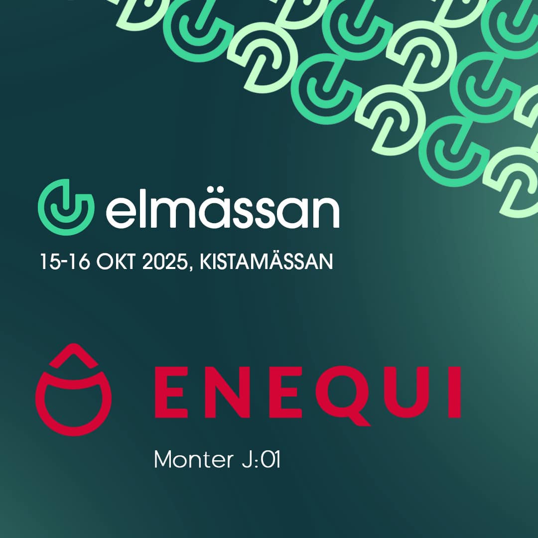 ENEQUI x Elmässan Kista, 15-16 Oktober 2025.